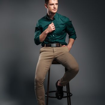 Solid Regular Fit Twill Shirt